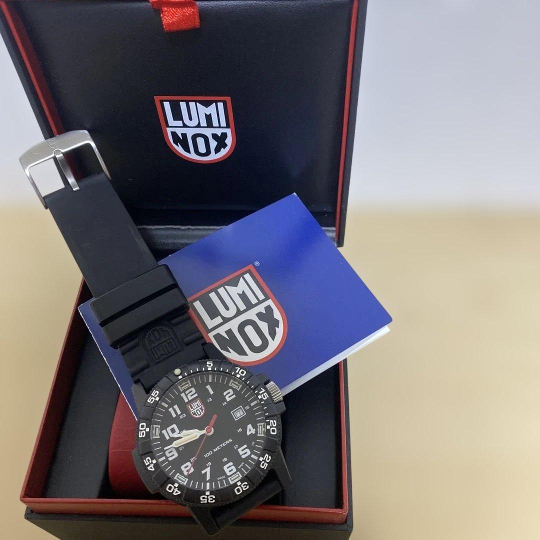 LUMINOX 100 METERS ブラック 時計 0320-1GBqH3LX