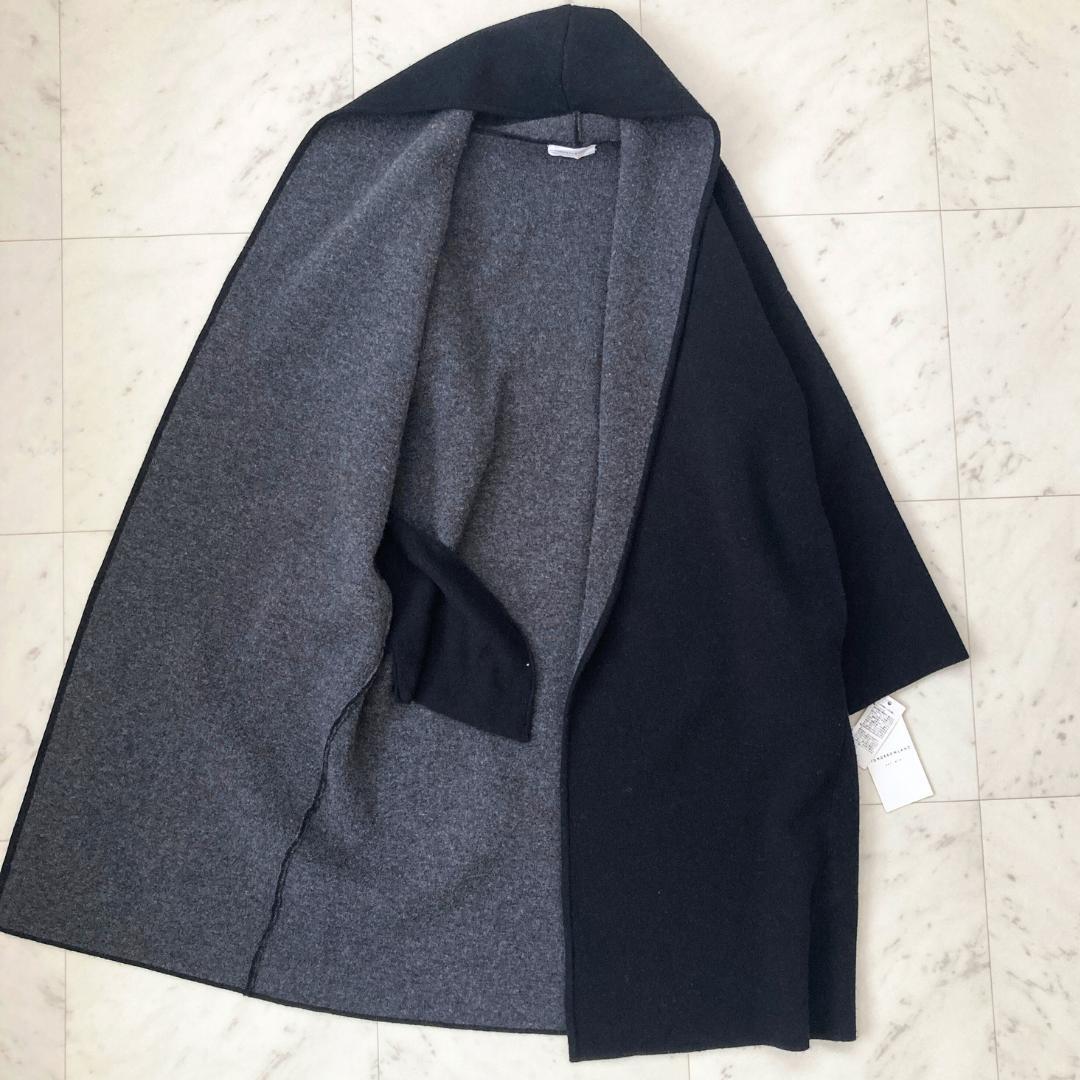 タグ付き未使用　トゥモローランド　カシミヤ入ロングカーディガン　36　ガウン