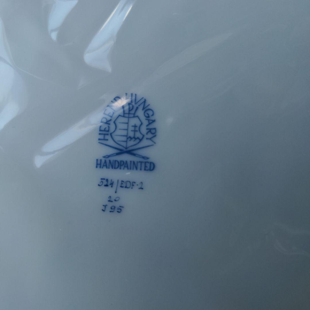 HEREND　HVNGARY　　 大皿　新品，未使用品