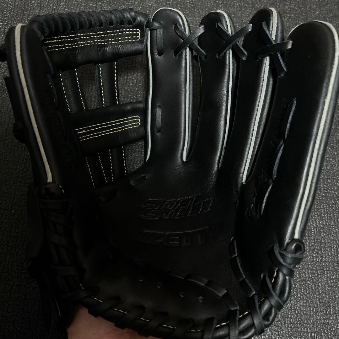 ZETT ゼット 軟式 野球 グローブ 大人用 型良し 美品 147
