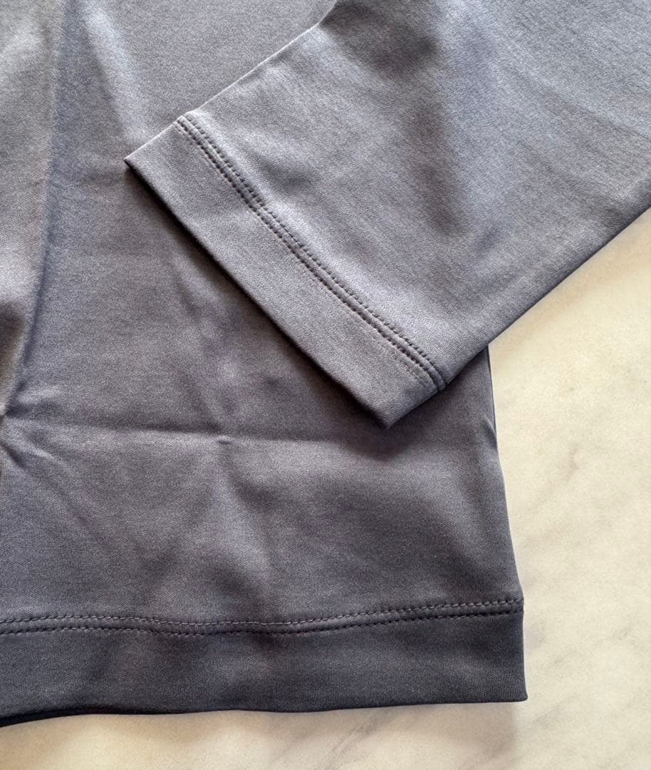 【新品未使用】JOHN SMEDLEYスビンコットンモックネック長袖Ｔシャツ