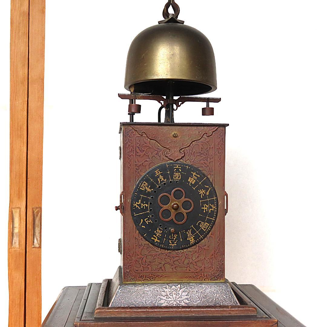 江戸中期　大名時計　【稼働品】