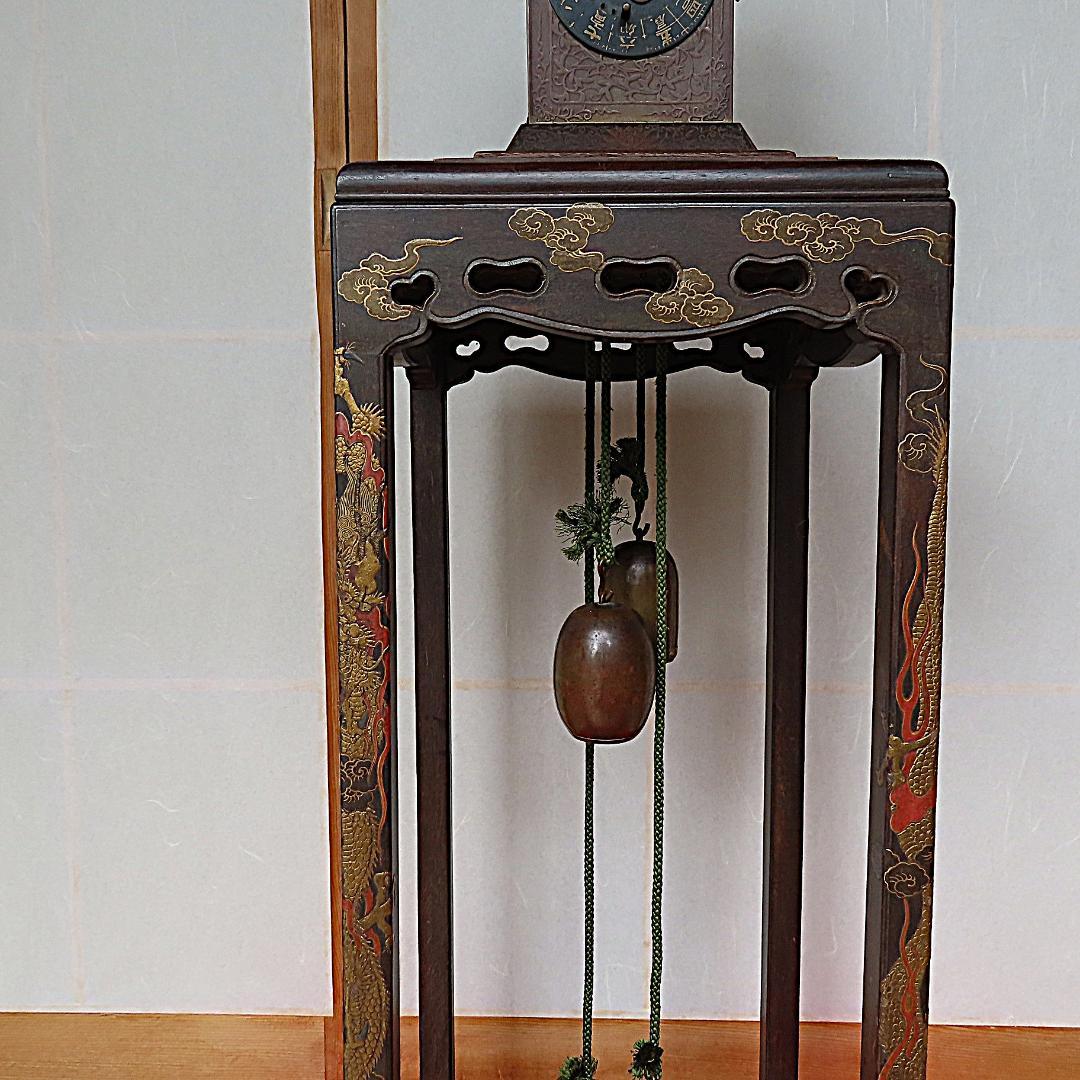 江戸中期　大名時計　【稼働品】