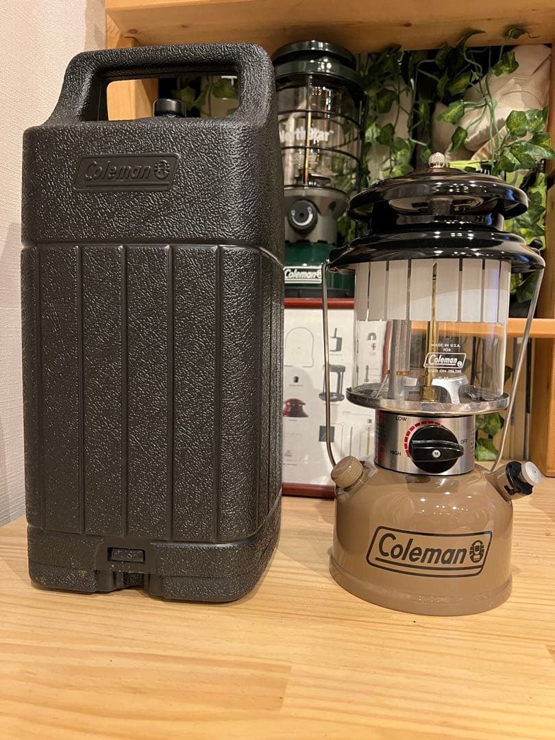 【1995年4月製造】新品　コールマン282 ダークベージュカスタム ケース付き