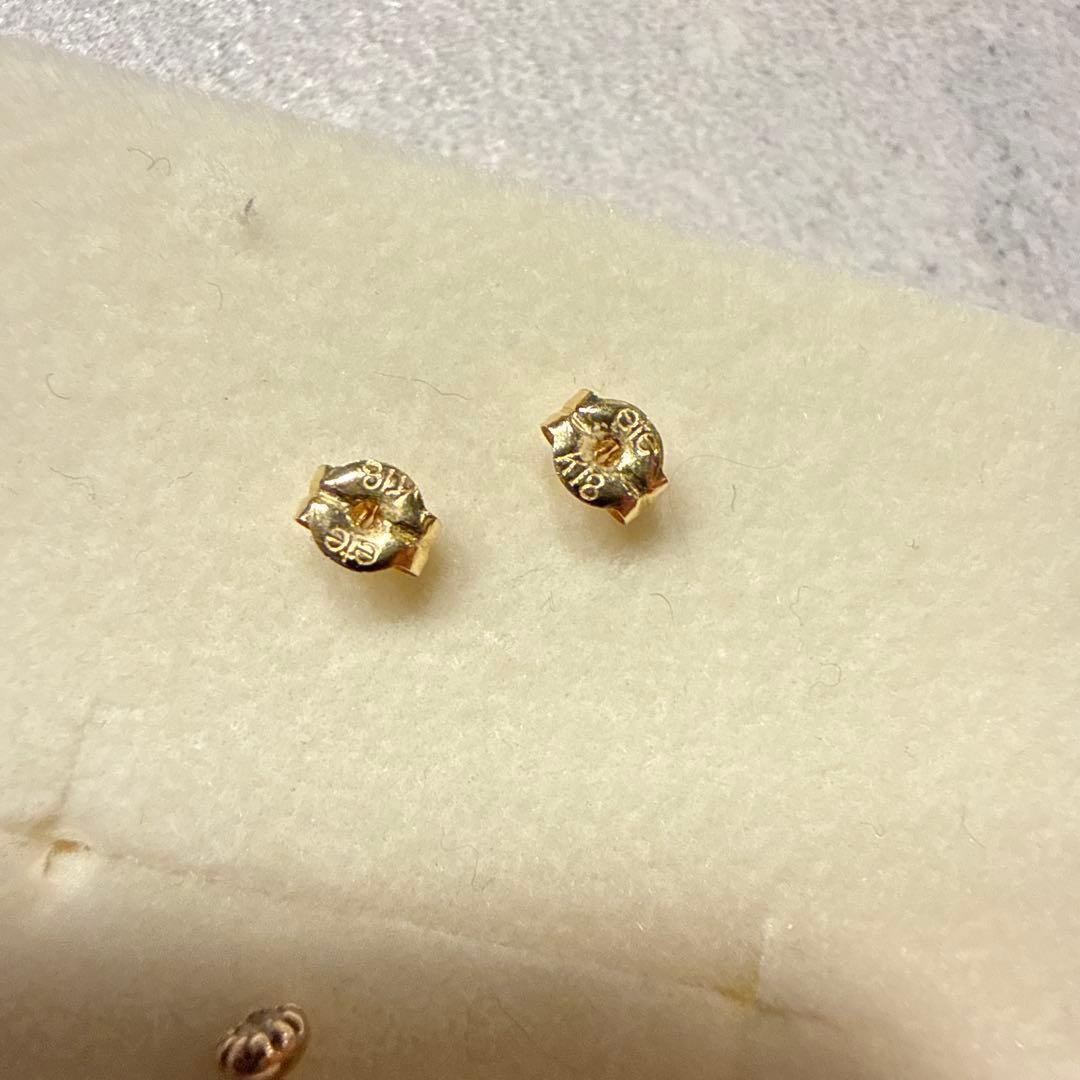 ete K18 PGダイヤモンドピアス