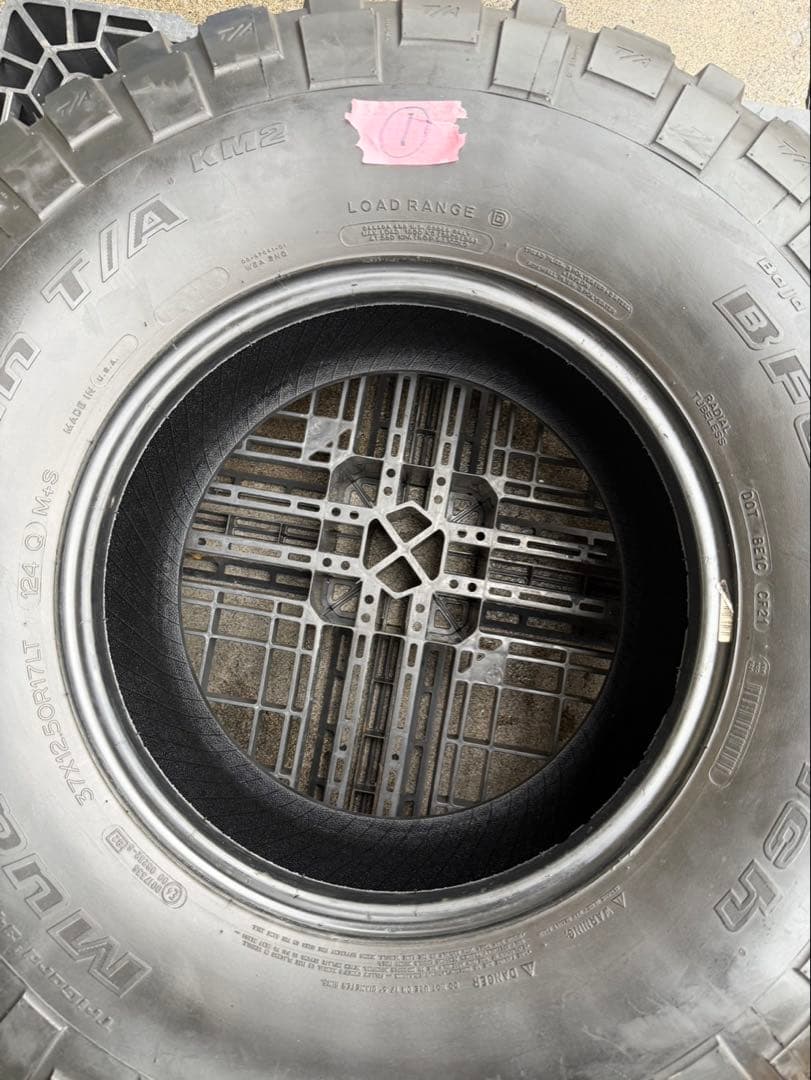 BFグッドリッチ MT37インチ12.5 17インチ 5本 ジャンク品扱い