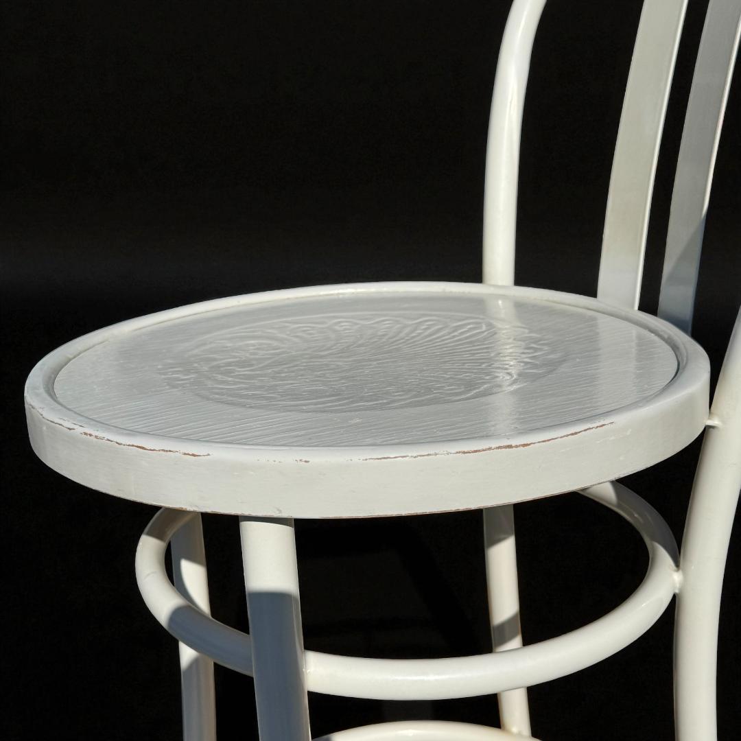 ② ベントウッドスタイル カウンターチェア ルーマニア製 木製×スチール