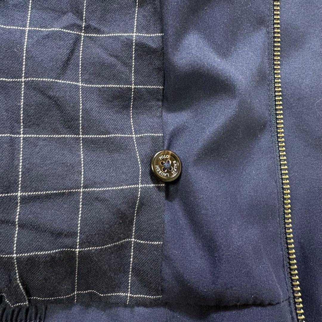 【美品・XL・ピーチスキン】 ポロラルフローレン　スウィングトップ　 ポニー刺繍