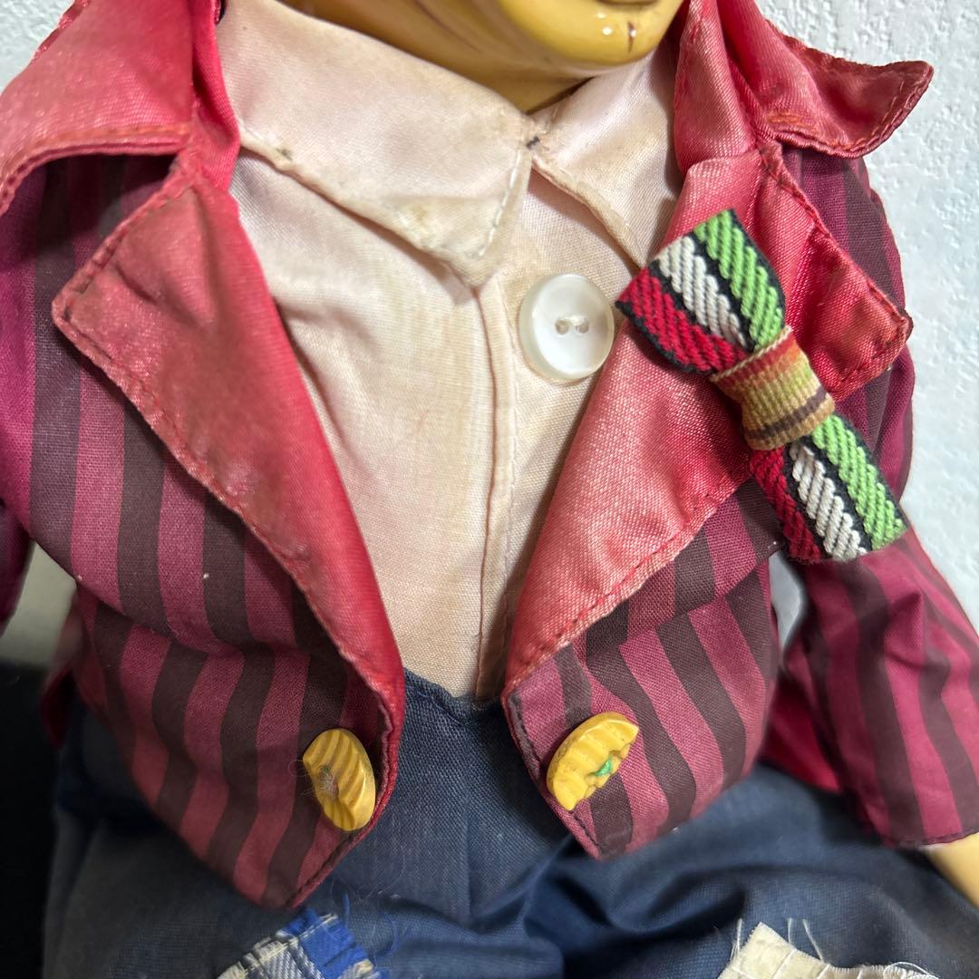 ピエロ ビスクドール ビンテージ 人形