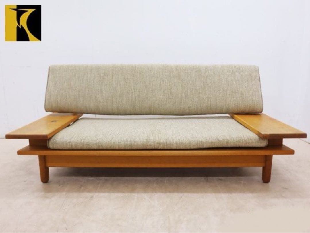 HIDA 飛騨産業 森のことば 2Pソファ　両肘付き　和モダン