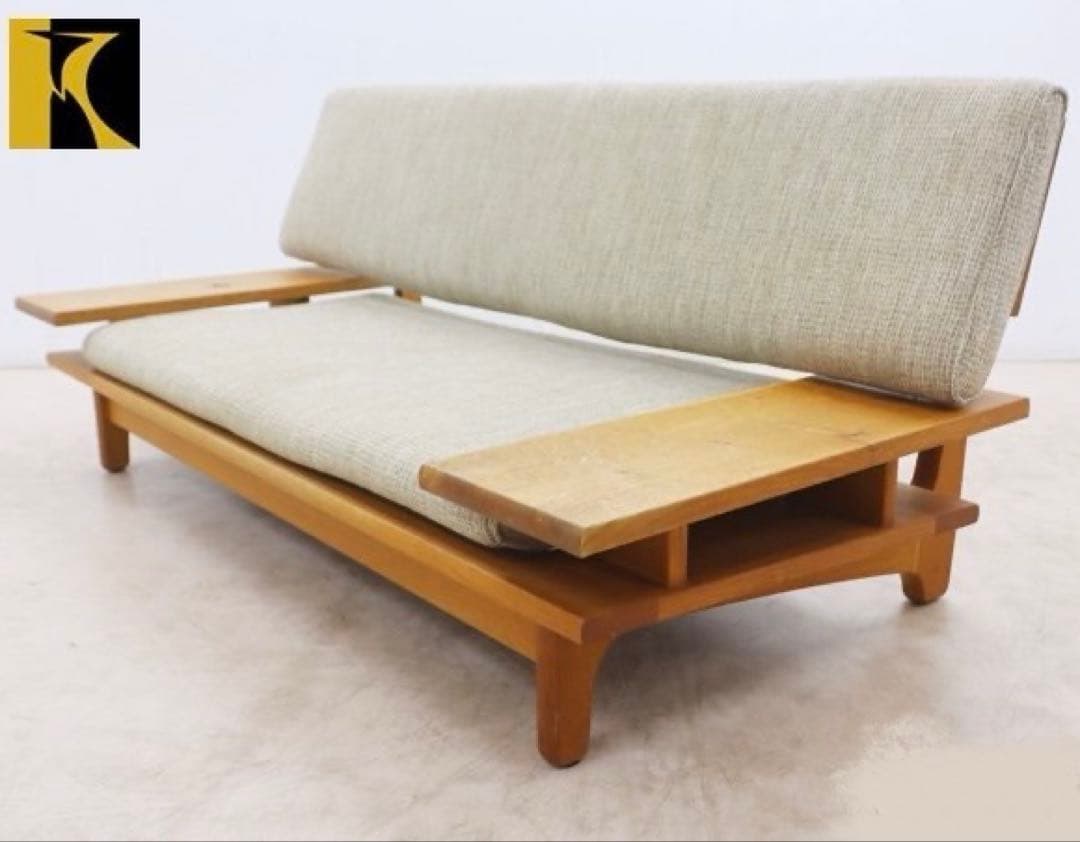 HIDA 飛騨産業 森のことば 2Pソファ　両肘付き　和モダン