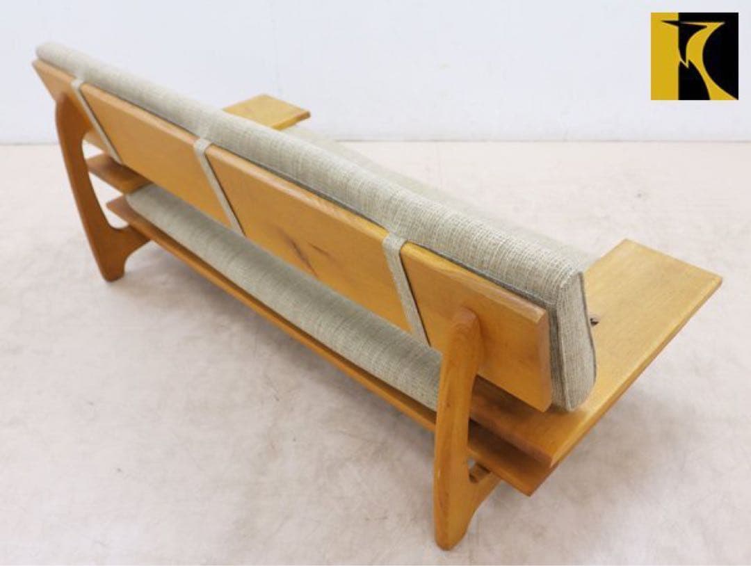 HIDA 飛騨産業 森のことば 2Pソファ　両肘付き　和モダン