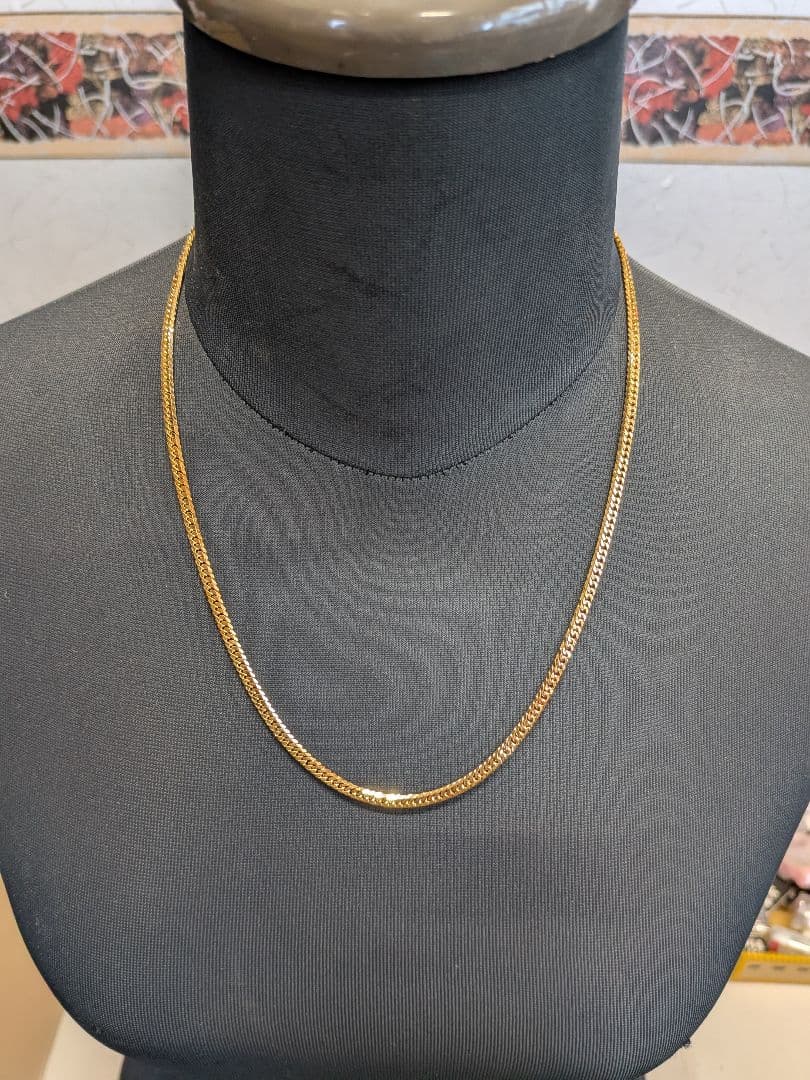 K18 8面 喜平ネックレス