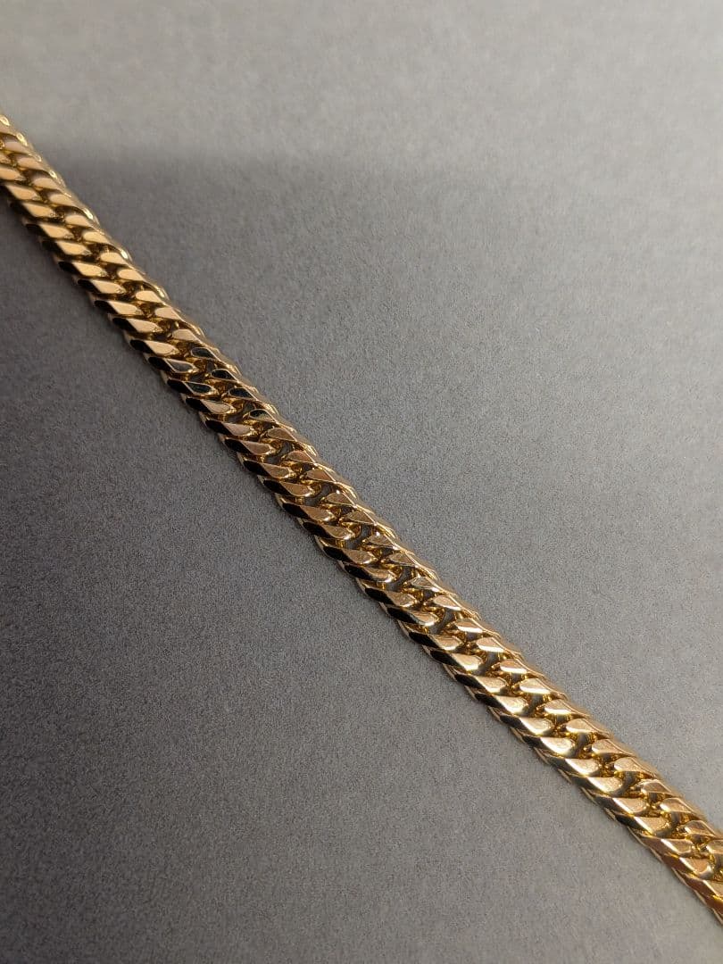 K18 8面 喜平ネックレス