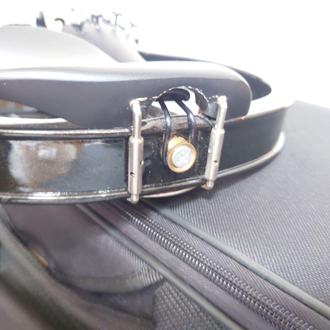 【匿名配送】 Valente EVN-27 エレキバイオリン ブラック