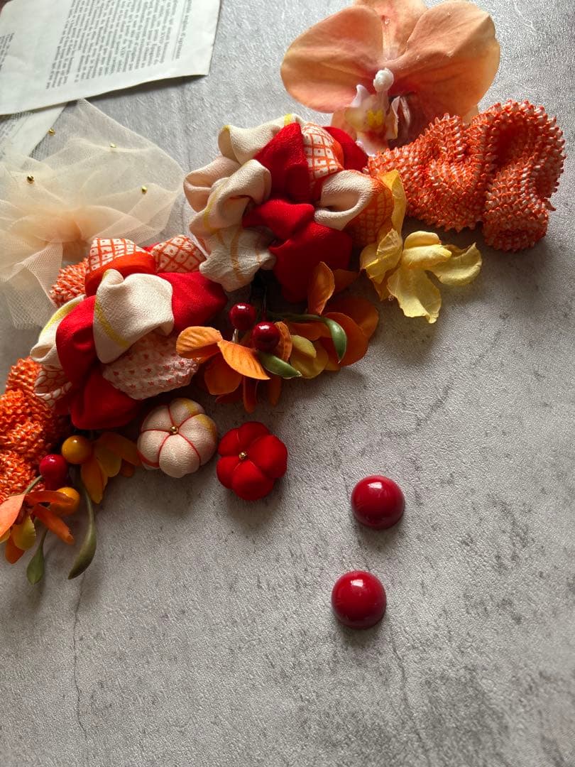 にょっき様order髪飾り♡