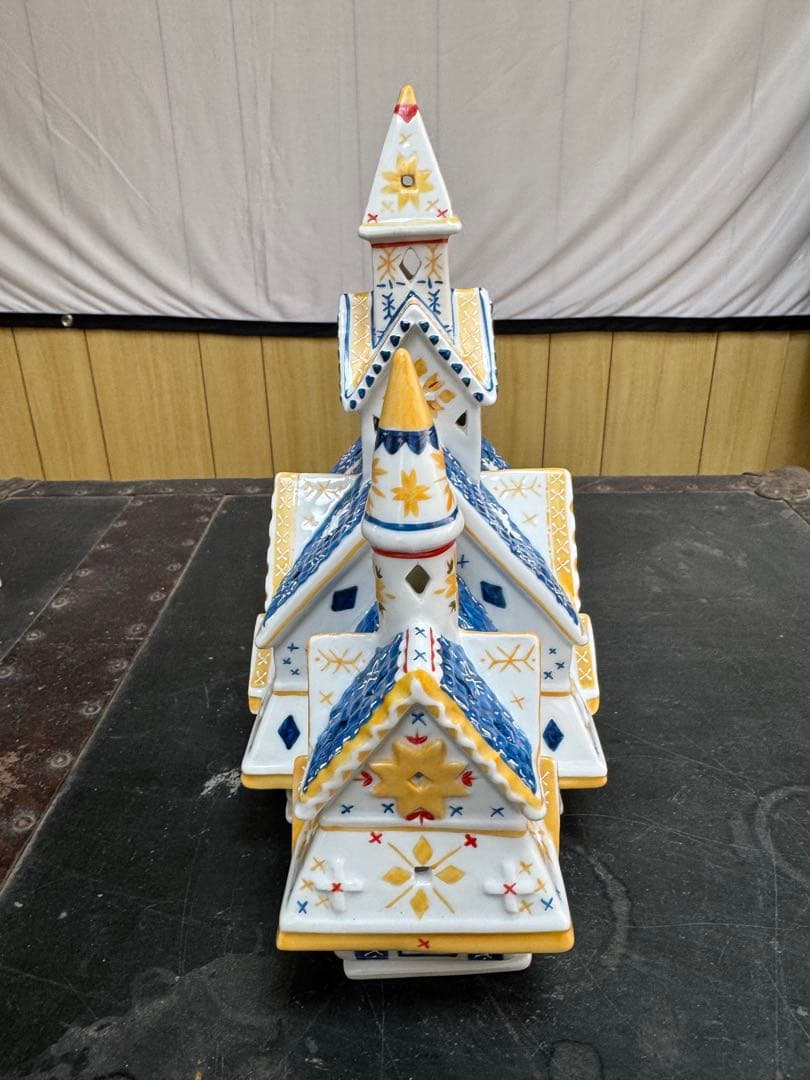 ☆Villeroy&Boch 教会クリスマスキャンドルホルダー②