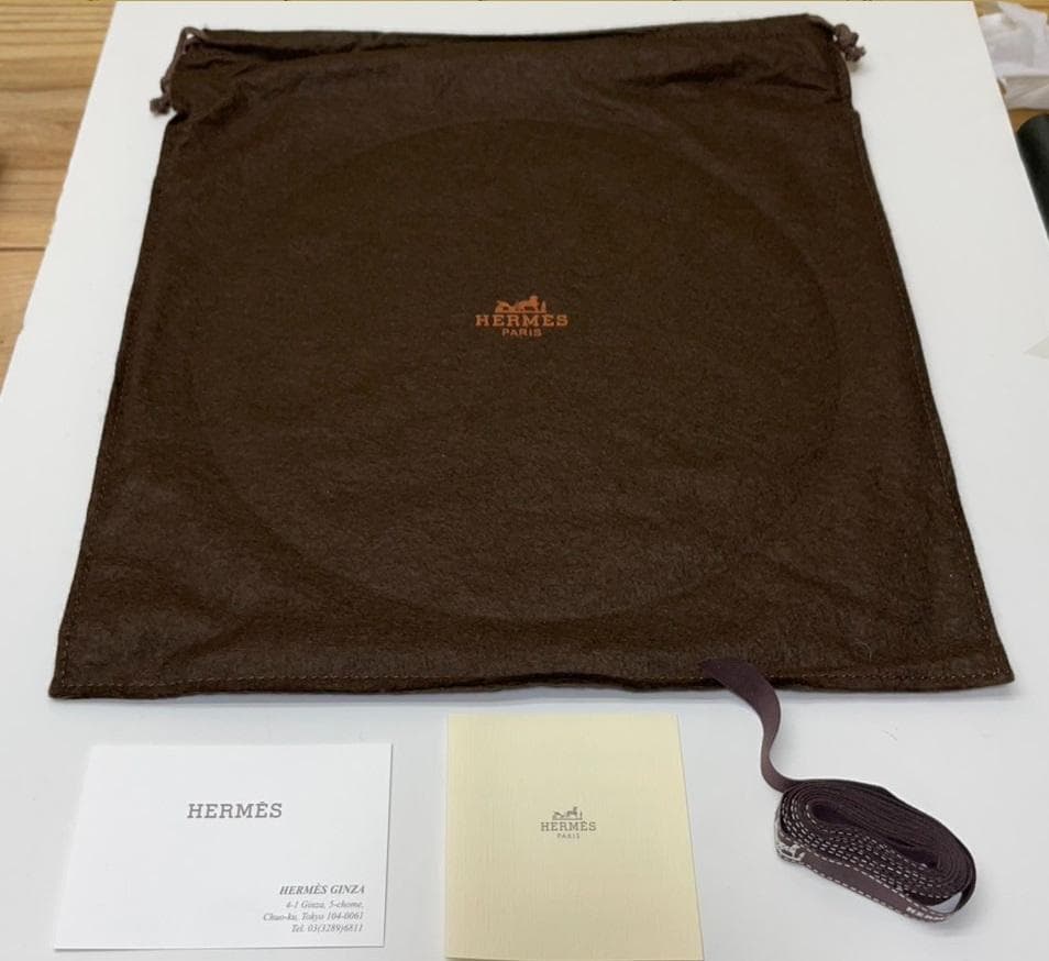 未使用 レア HERMES エルメス プレート ラウンド パピヨット 31cm
