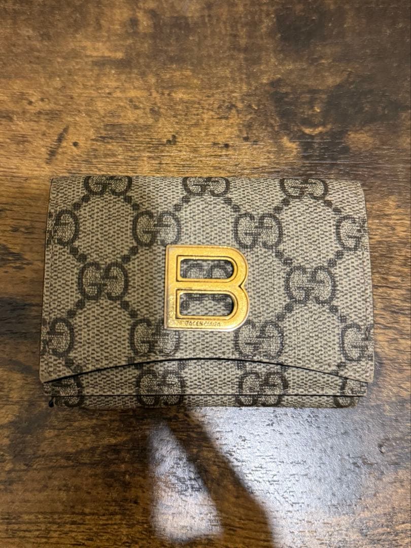 GUCCI×BALENCIAGA コラボ折りたたみ財布