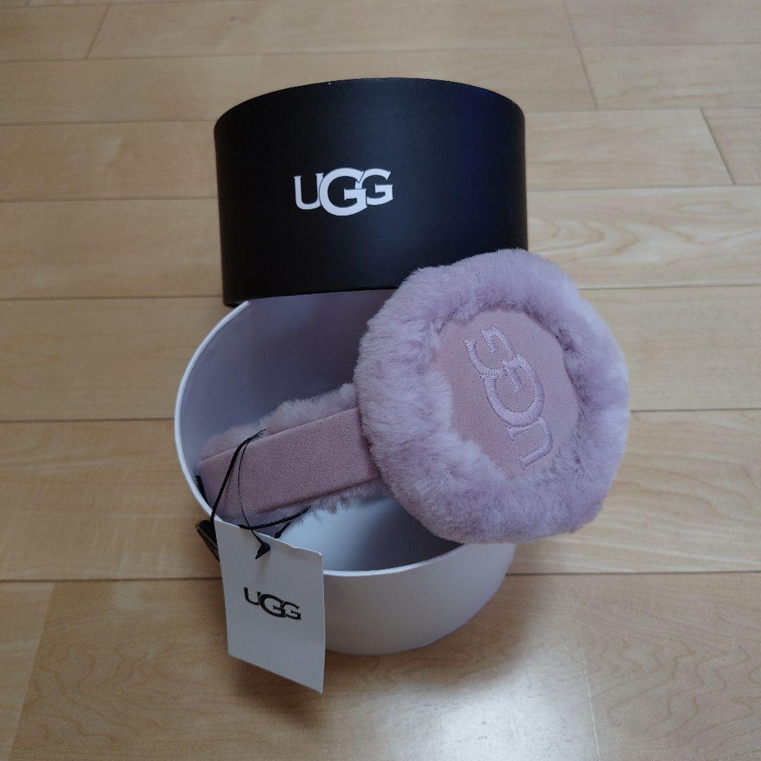 UGG 薄紫 イヤーマフ