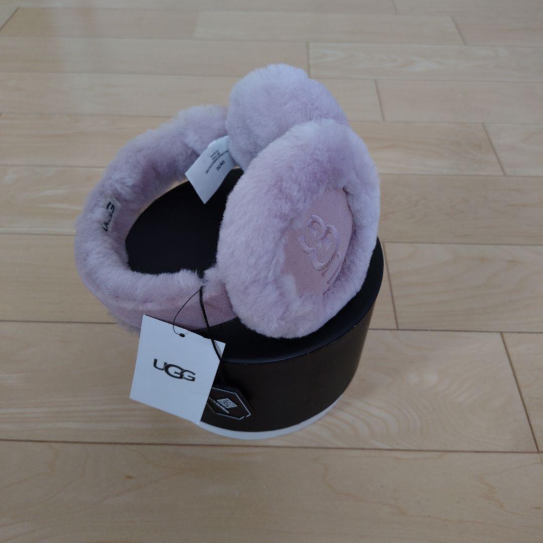 UGG 薄紫 イヤーマフ