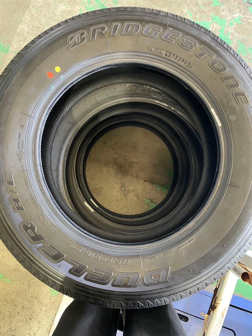 ジムニー 新車外し2025年ブリヂストン デューラー H/L 175/80R16