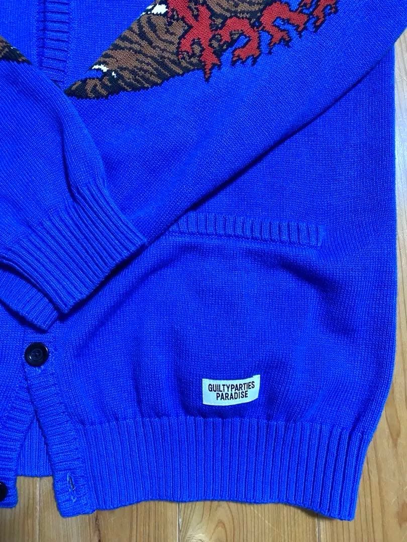 wacko maria tim lehi カーディガン　コットン　ワコマリア