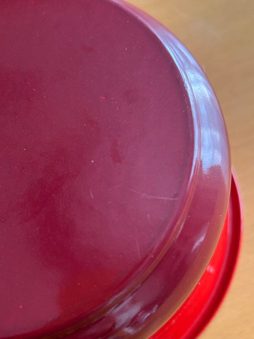 Le Creuset ルクルーゼ　片手鍋 16cm チェリー　ソースパン
