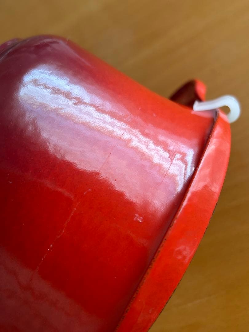 Le Creuset ルクルーゼ　片手鍋 16cm チェリー　ソースパン