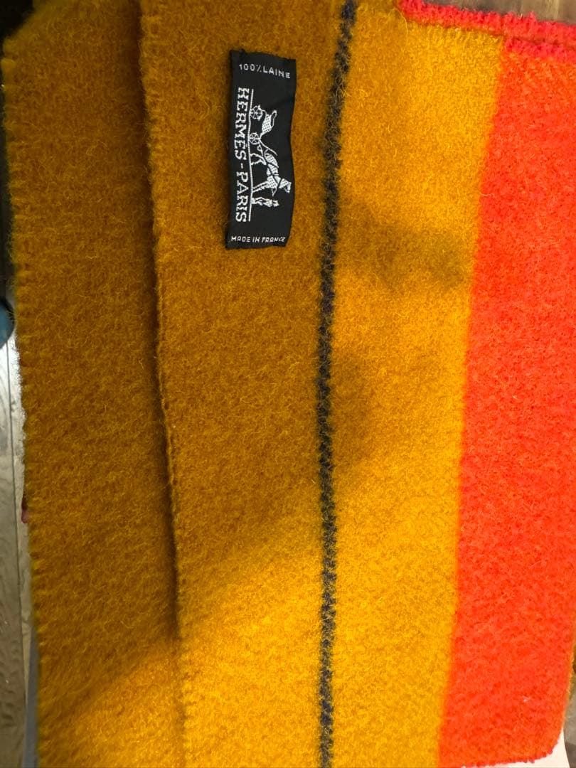 美品　エルメスマフラー