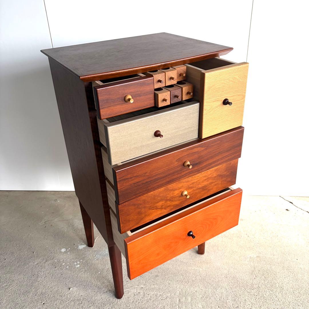 匠工芸　ギルドチェスト　ウォールナット　ミッドセンチュリー　北欧　モダン