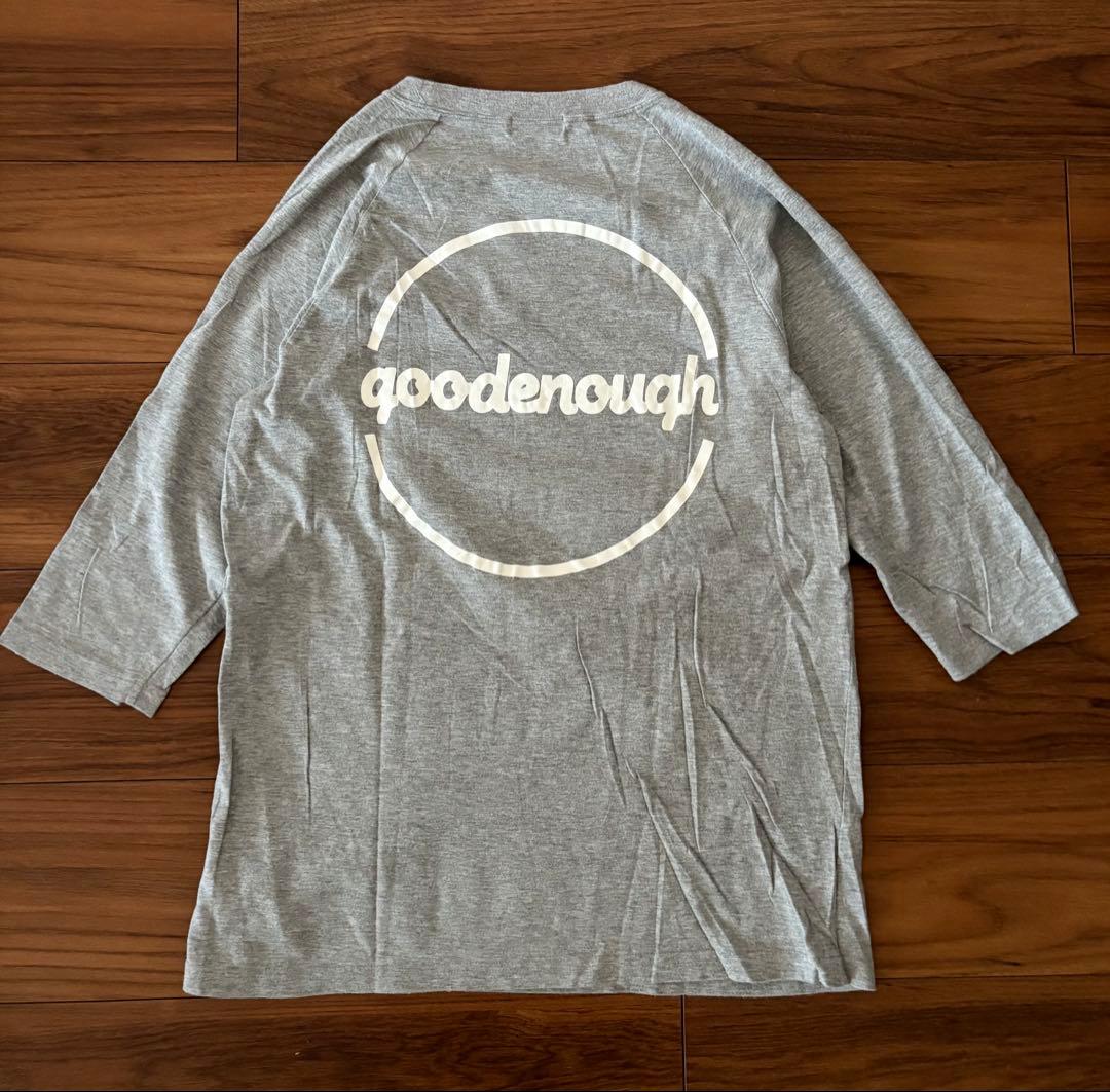goodenough 七分袖カットソー グレー