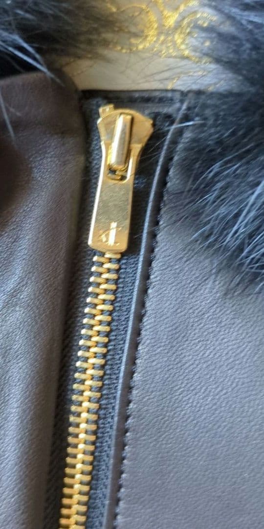 GRACE CONTINENTAL購入　レザーキルティング切替ジャケット