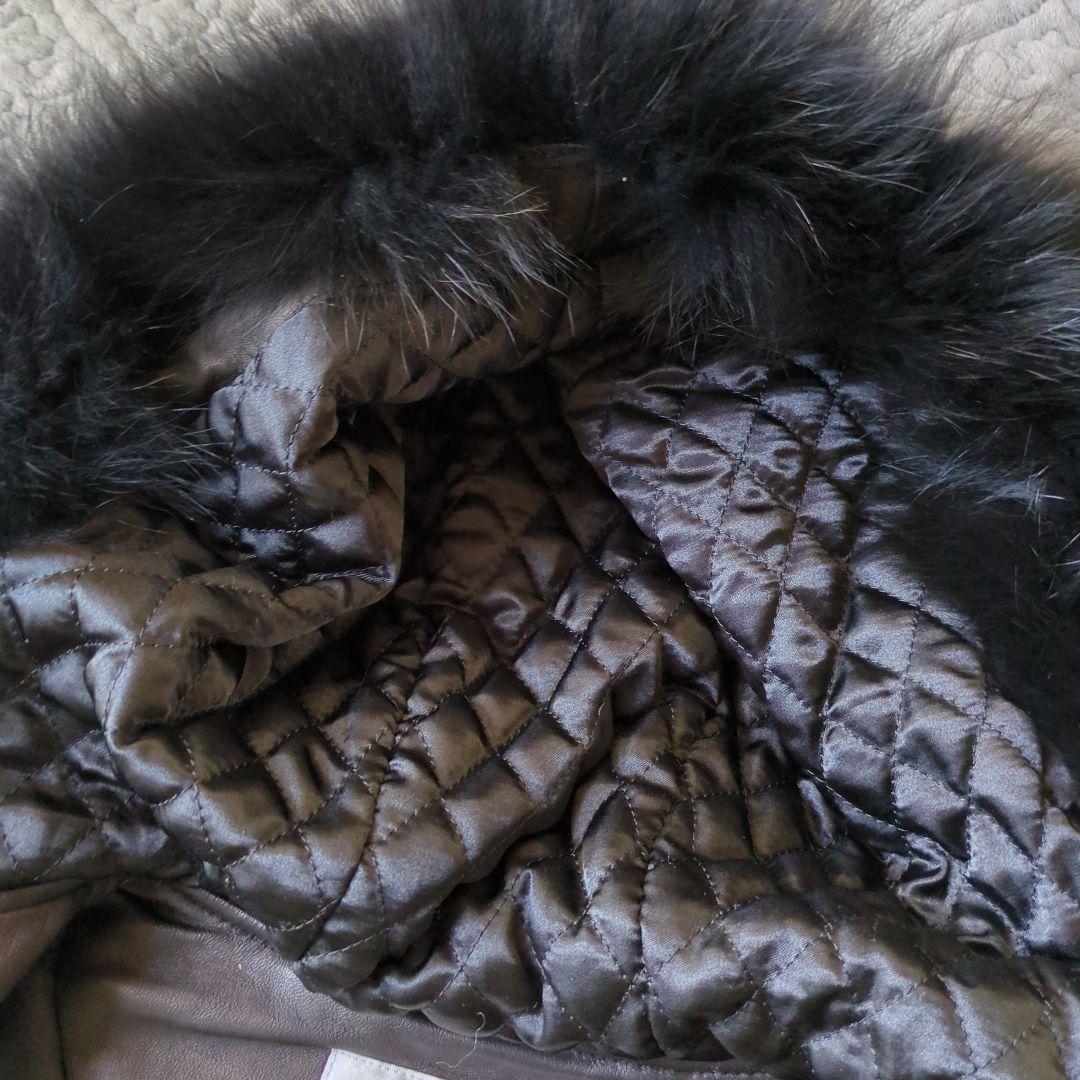 GRACE CONTINENTAL購入　レザーキルティング切替ジャケット