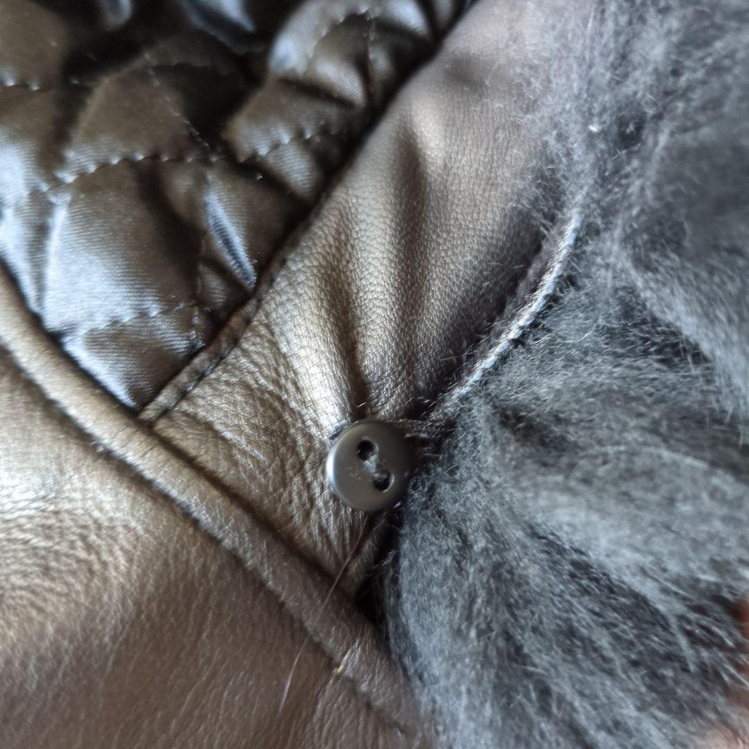 GRACE CONTINENTAL購入　レザーキルティング切替ジャケット