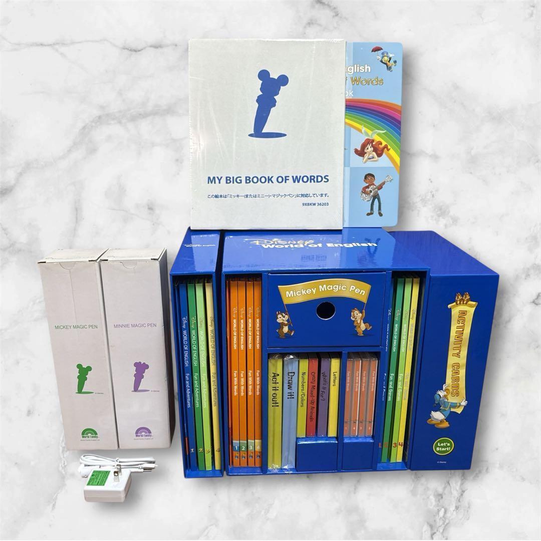 DWE ミッキーマジックペンセット　ディズニー英語 ミニー