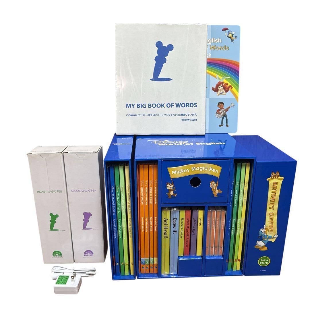 DWE ミッキーマジックペンセット　ディズニー英語 ミニー