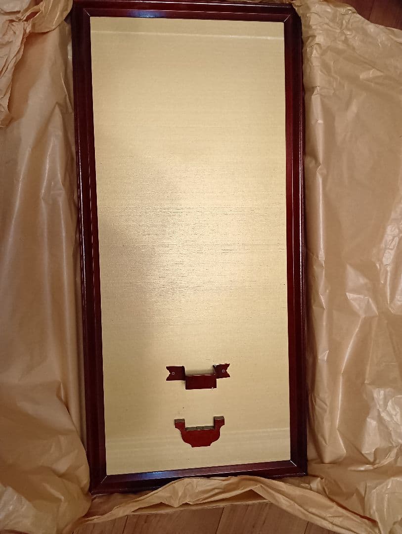 伝統的 　飾り羽子板 　専用額付き【高さ約60cmの大きな羽子板】