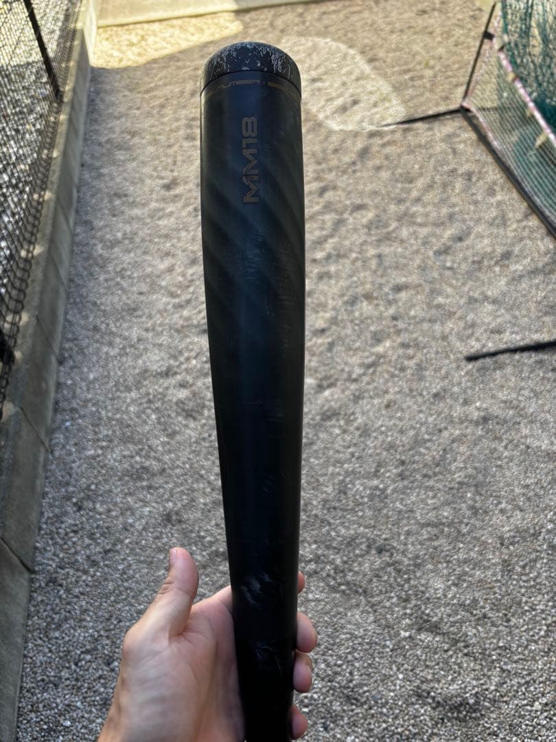 MM18 軟式バット ブラック/ゴールド