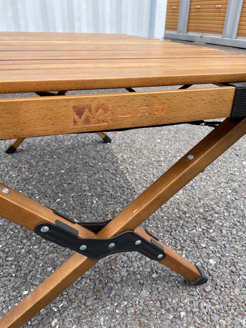 WAQ フォールディングウッドテーブル