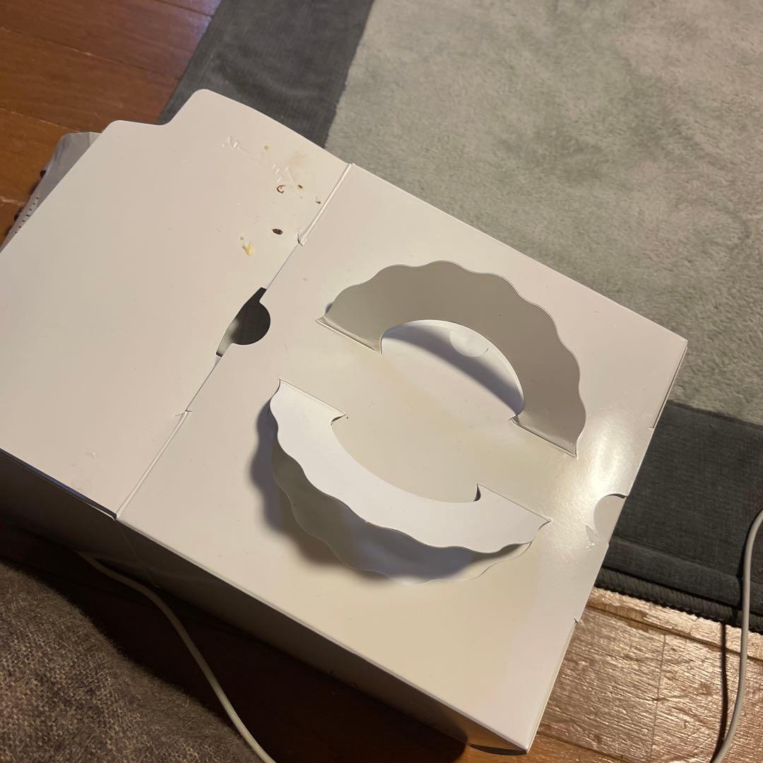 空のケーキ箱
