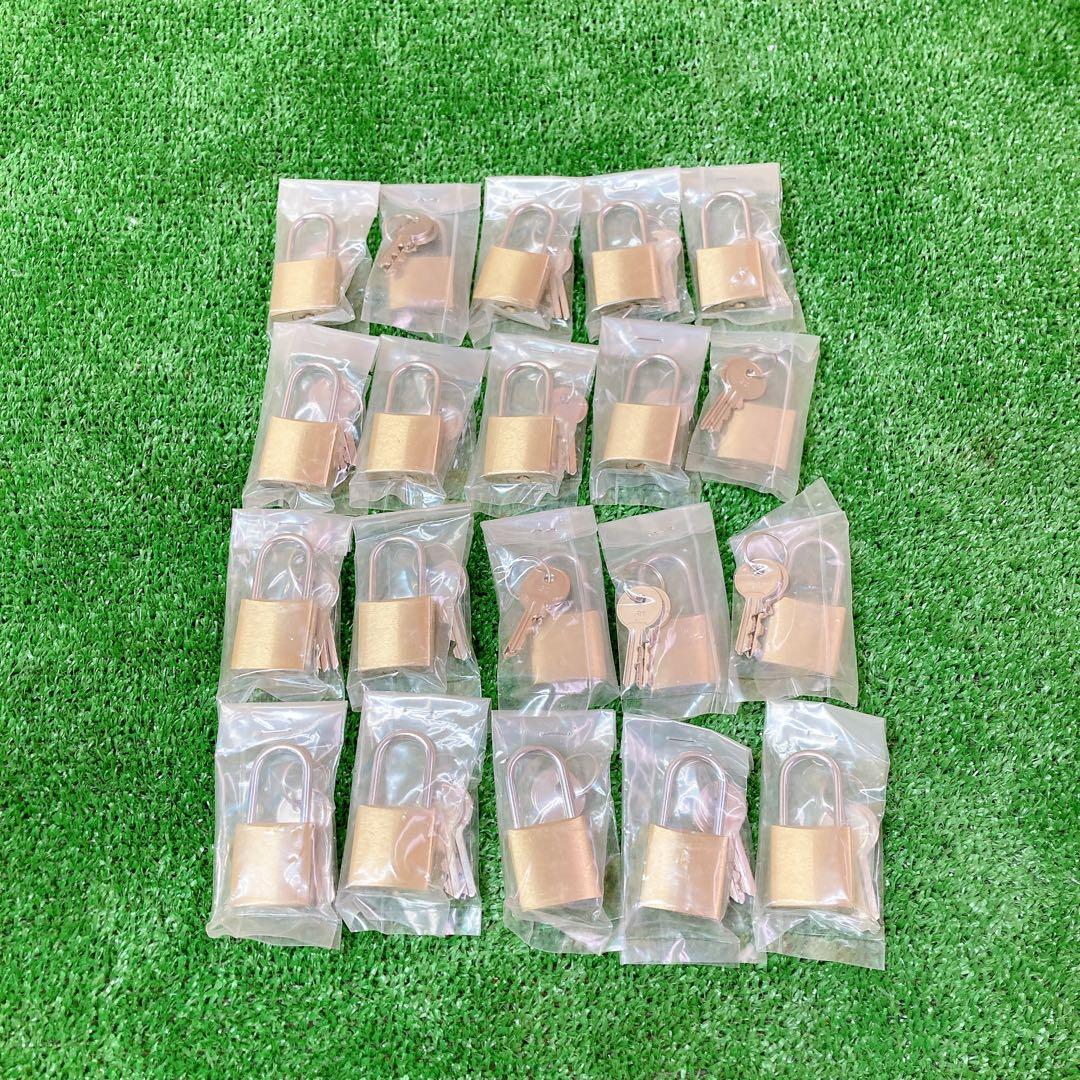 南京錠　20個セット　まとめ売り　diy