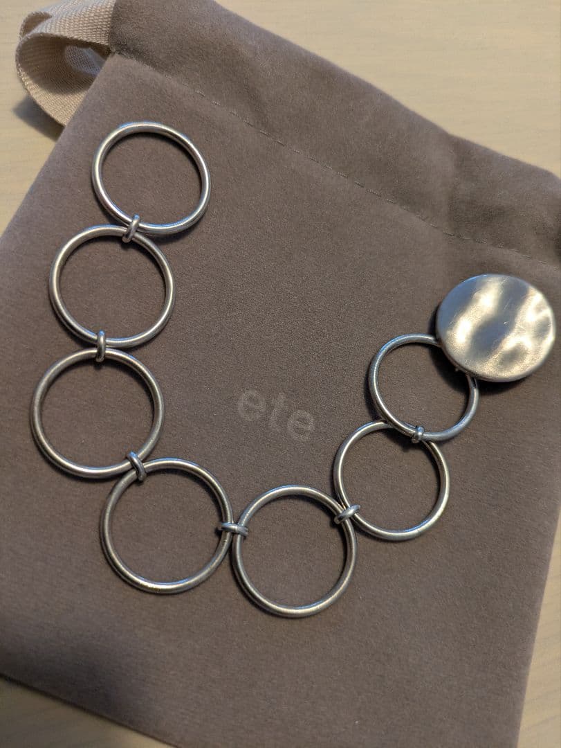 ete range レンジ 2wayシルバーブレスレット シルバー925