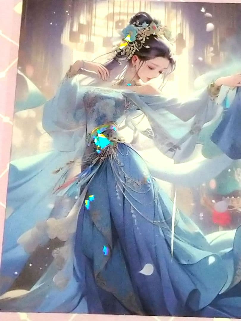 のこり１✩廃盤品✩J869＃漫舞轻纱(贝壳光)切り売り海外人物女の子AIマステ