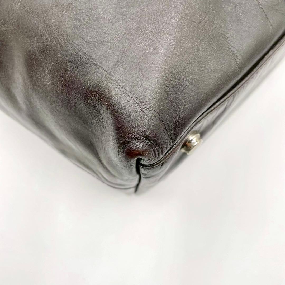 BALLY バリー トレインスポッティング 2way トートバッグ ブラウン 茶