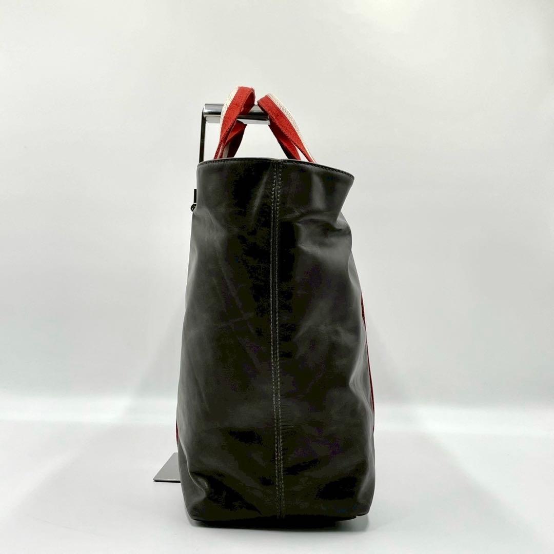 BALLY バリー トレインスポッティング 2way トートバッグ ブラウン 茶