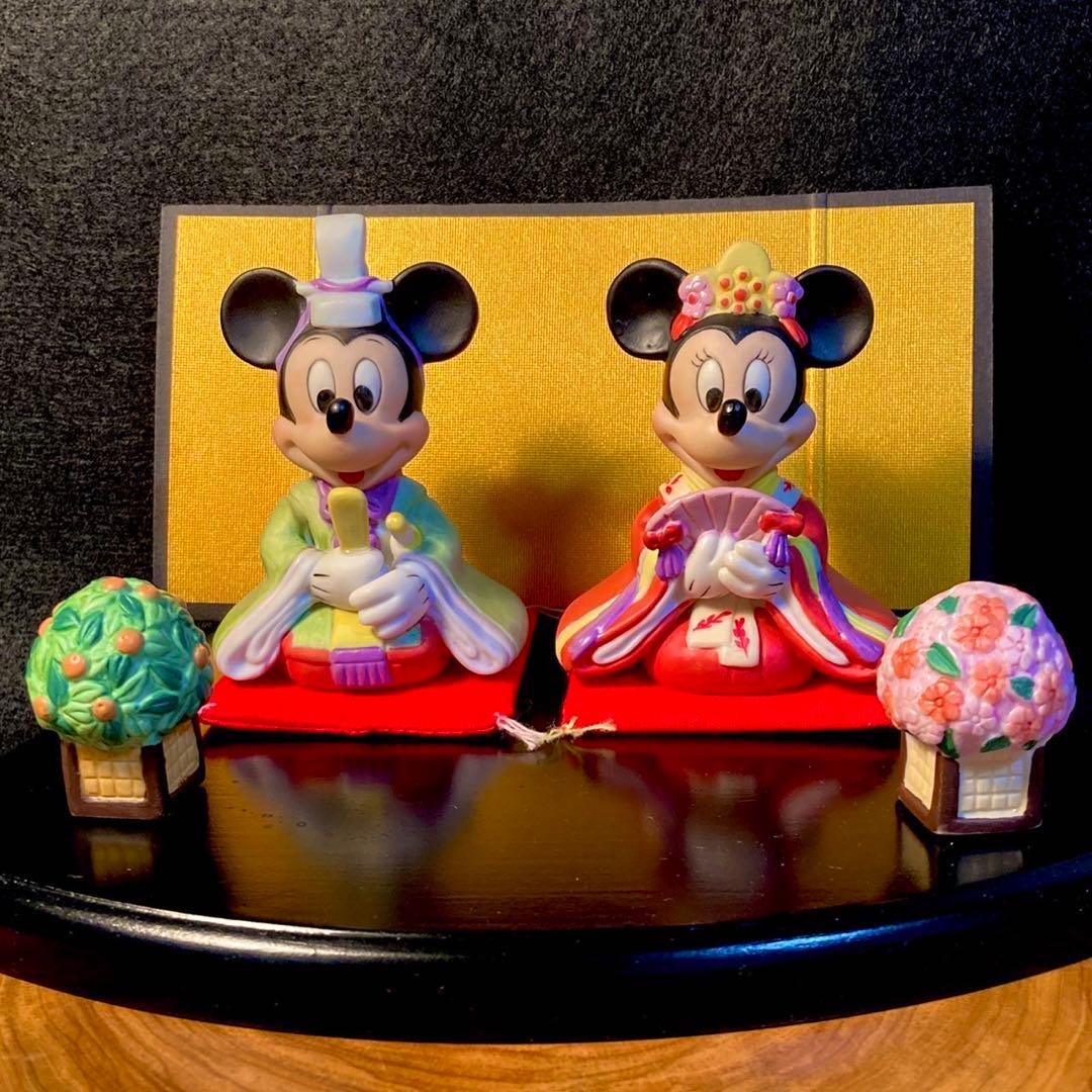 ディズニー【ミッキー＆ミニー】 ひな祭り　桃の節句　ひな人形