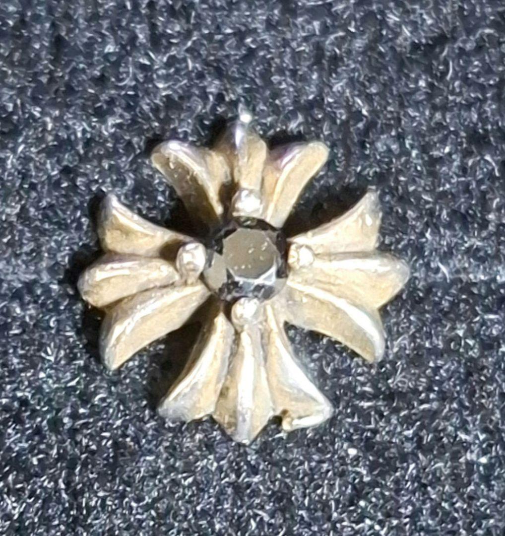 シルバー925ピアス　シルバー925クロスピアス CHROME HEARTS