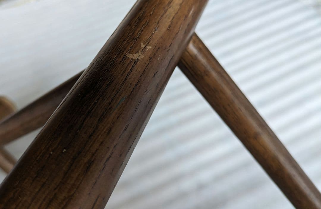 カリモク　丸椅子　木製スツール　腰掛け