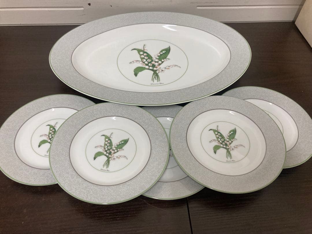 DIOR リリーオブザバレー食器セット 6点
